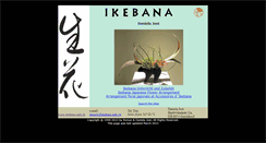 Desktop Screenshot of ikebana-info.ch